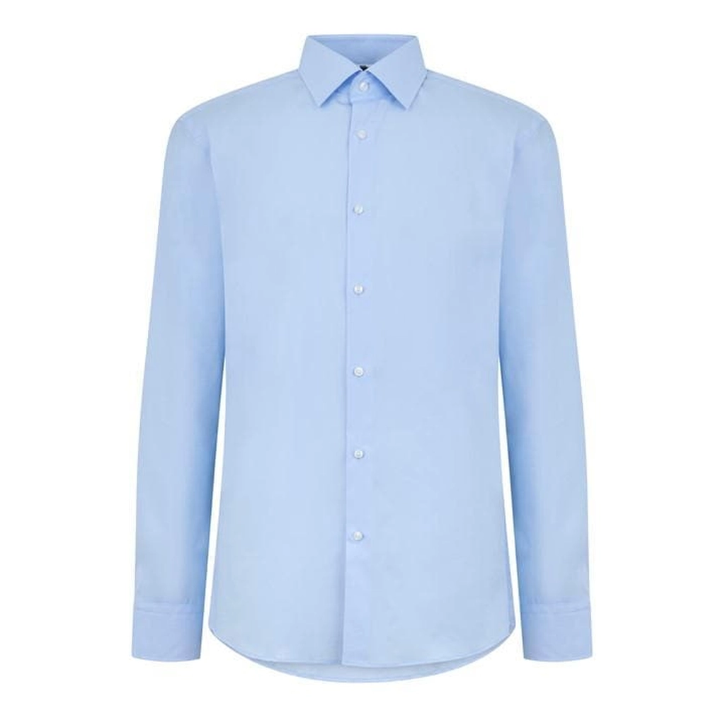 Hugo Boss Men's Kent Long Sleeve Shirt - Blue